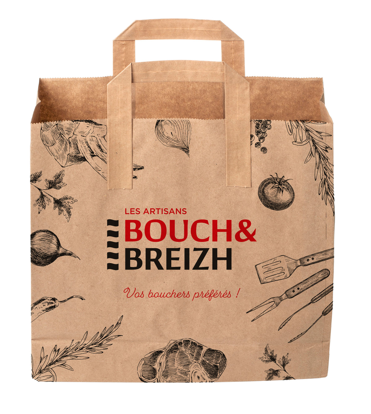 SACS KRAFT 36+12X35 PERSO BOUCH & BREIZH