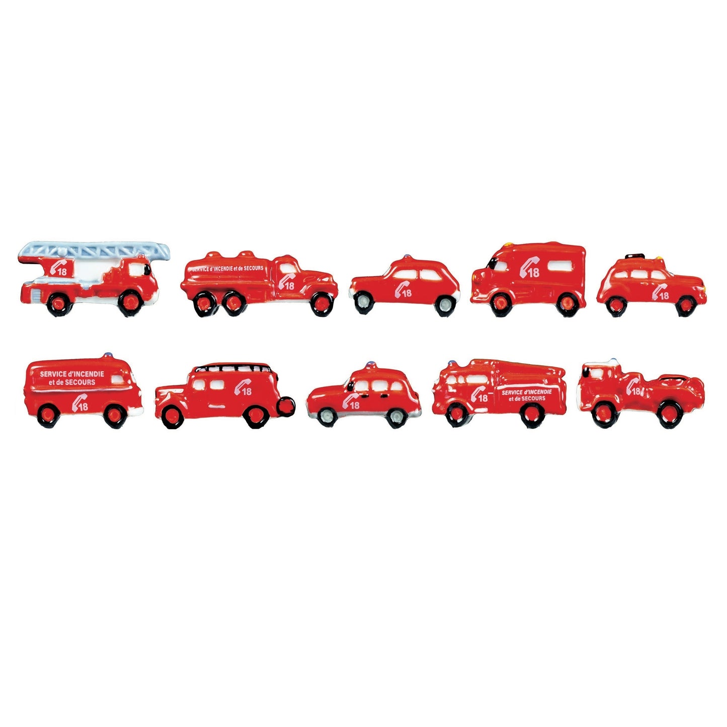 FEVES - VEHICULES POMPIERS