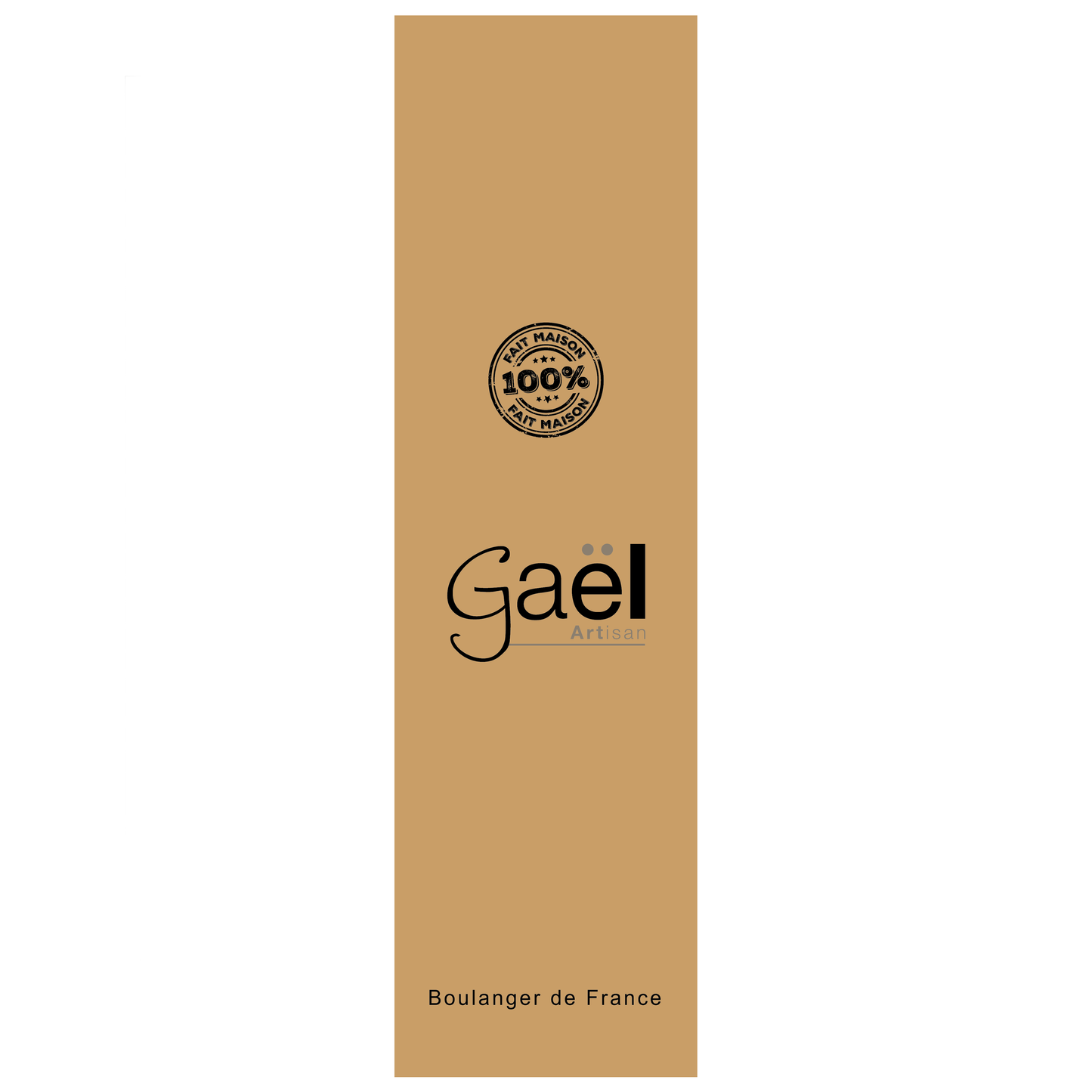 SACS BAGUETTE 10+5X35 PERSO GAEL ARTISAN