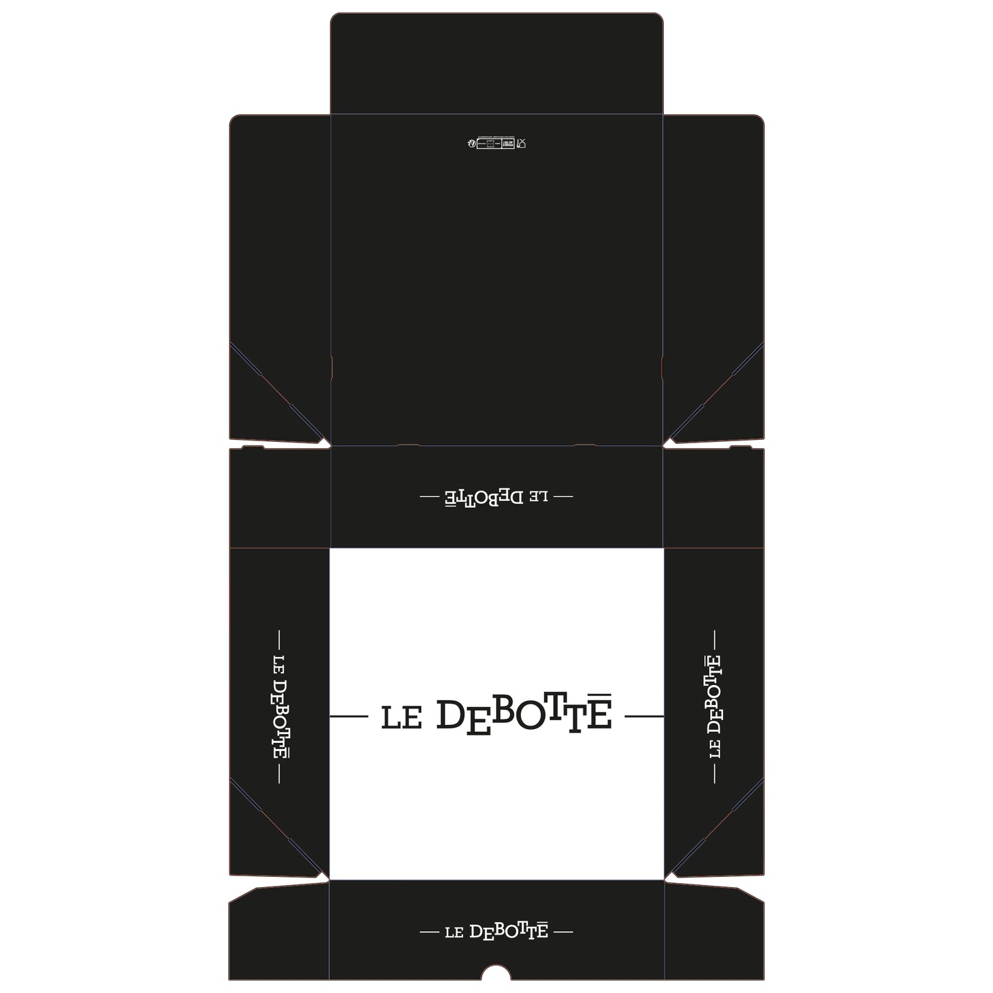 BOITES PATISSIERES 26X8 PERSO LE DEBOTTE