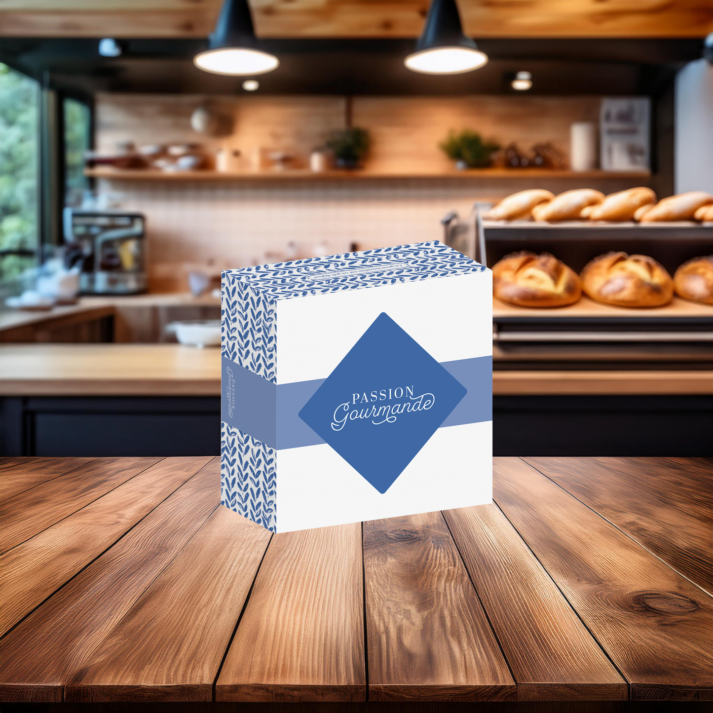 BOITE PATISSIERE PASSION GOURMANDE