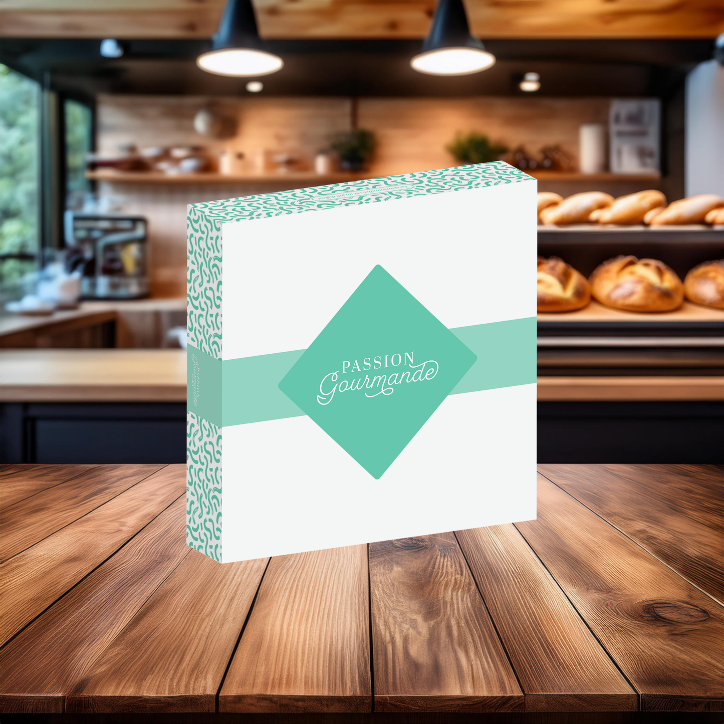 BOITE PATISSIERE PASSION GOURMANDE