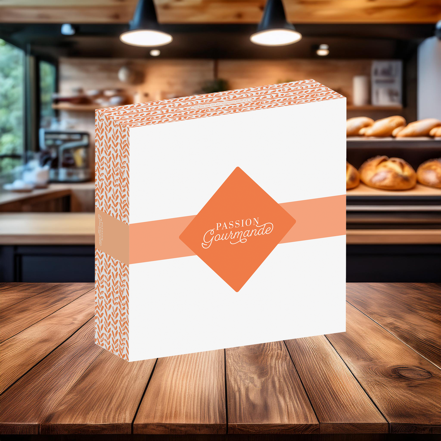 BOITE PATISSIERE PASSION GOURMANDE