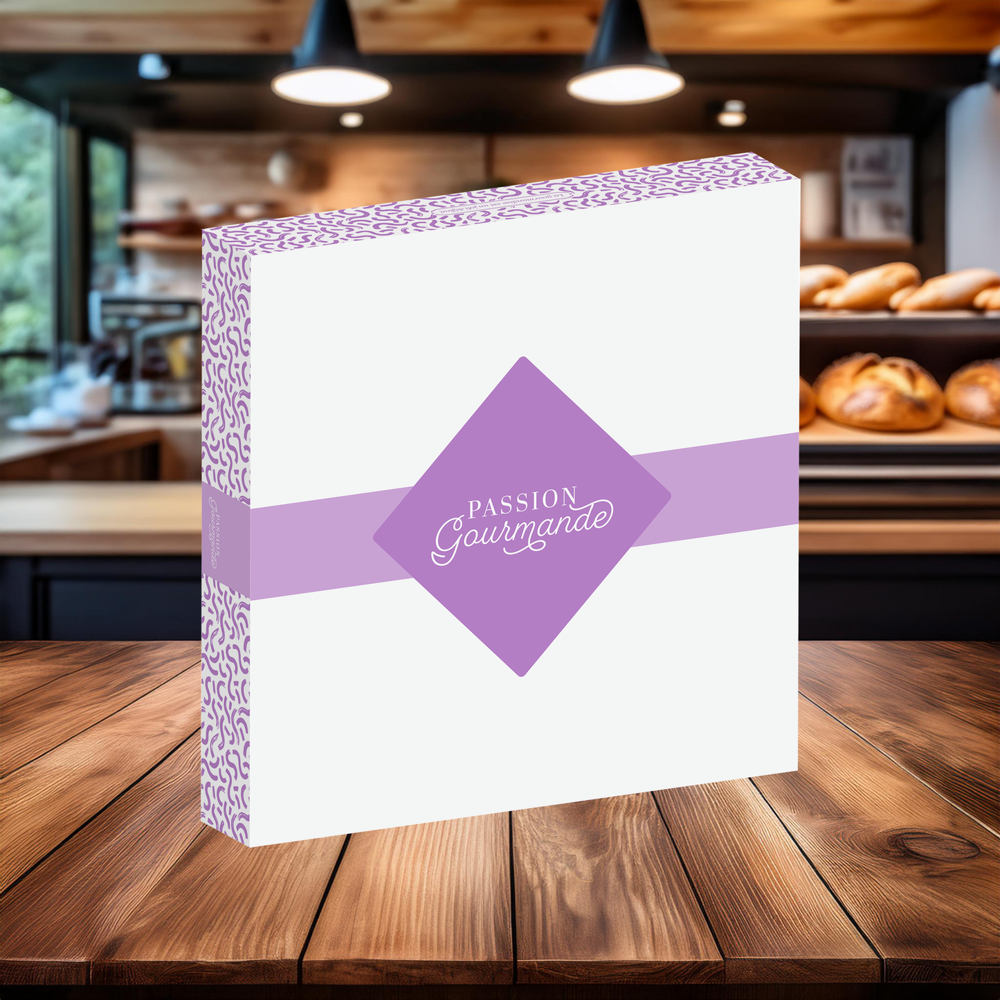 BOITE PATISSIERE PASSION GOURMANDE