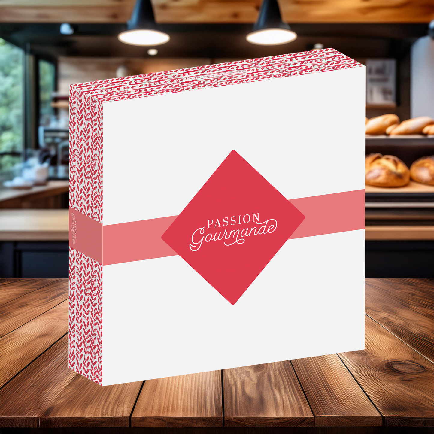 BOITE PATISSIERE PASSION GOURMANDE