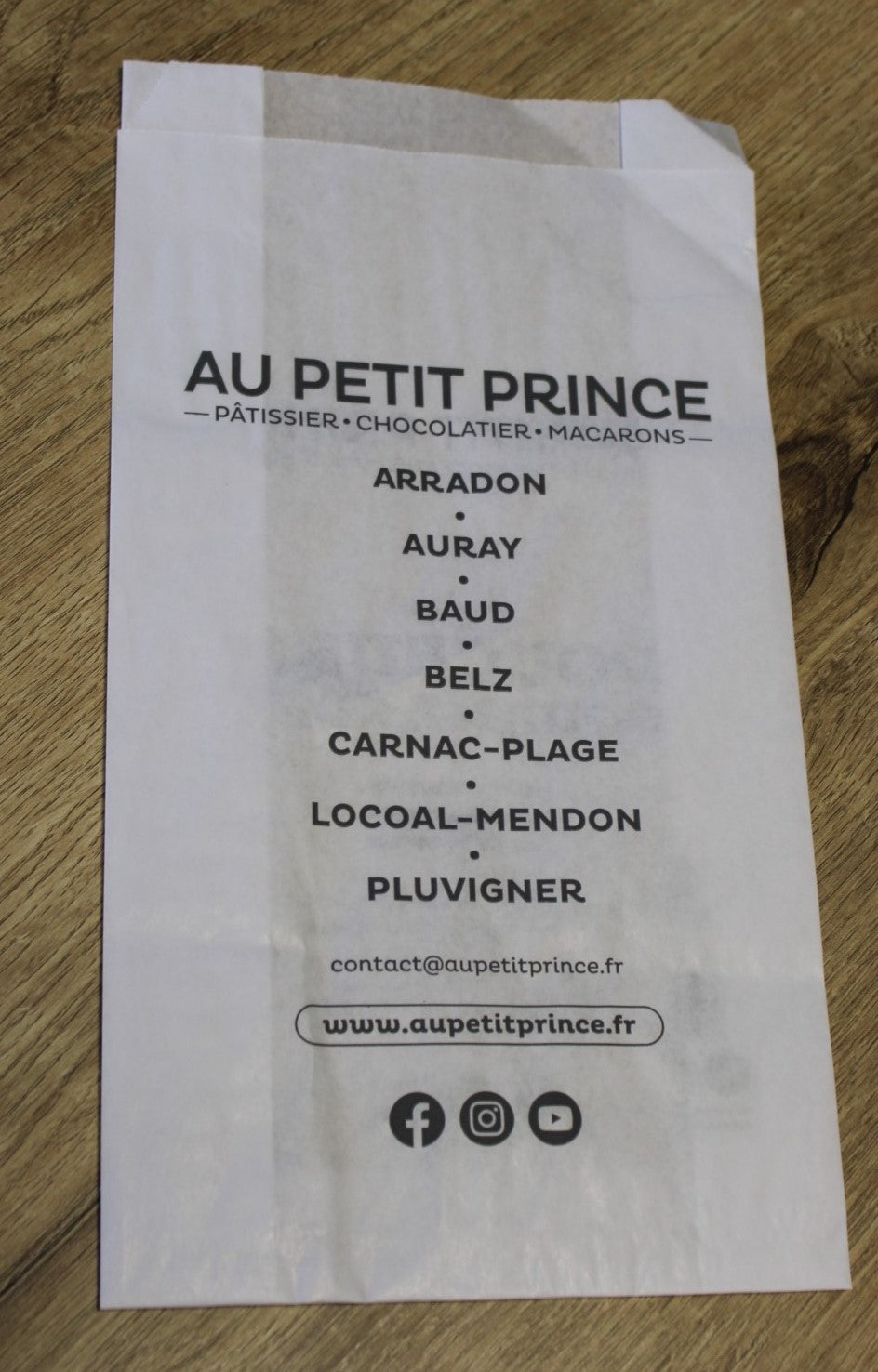 SACS CROISSANTS 104 15+6X27 PERSONNALIS AU PETIT PRINCE