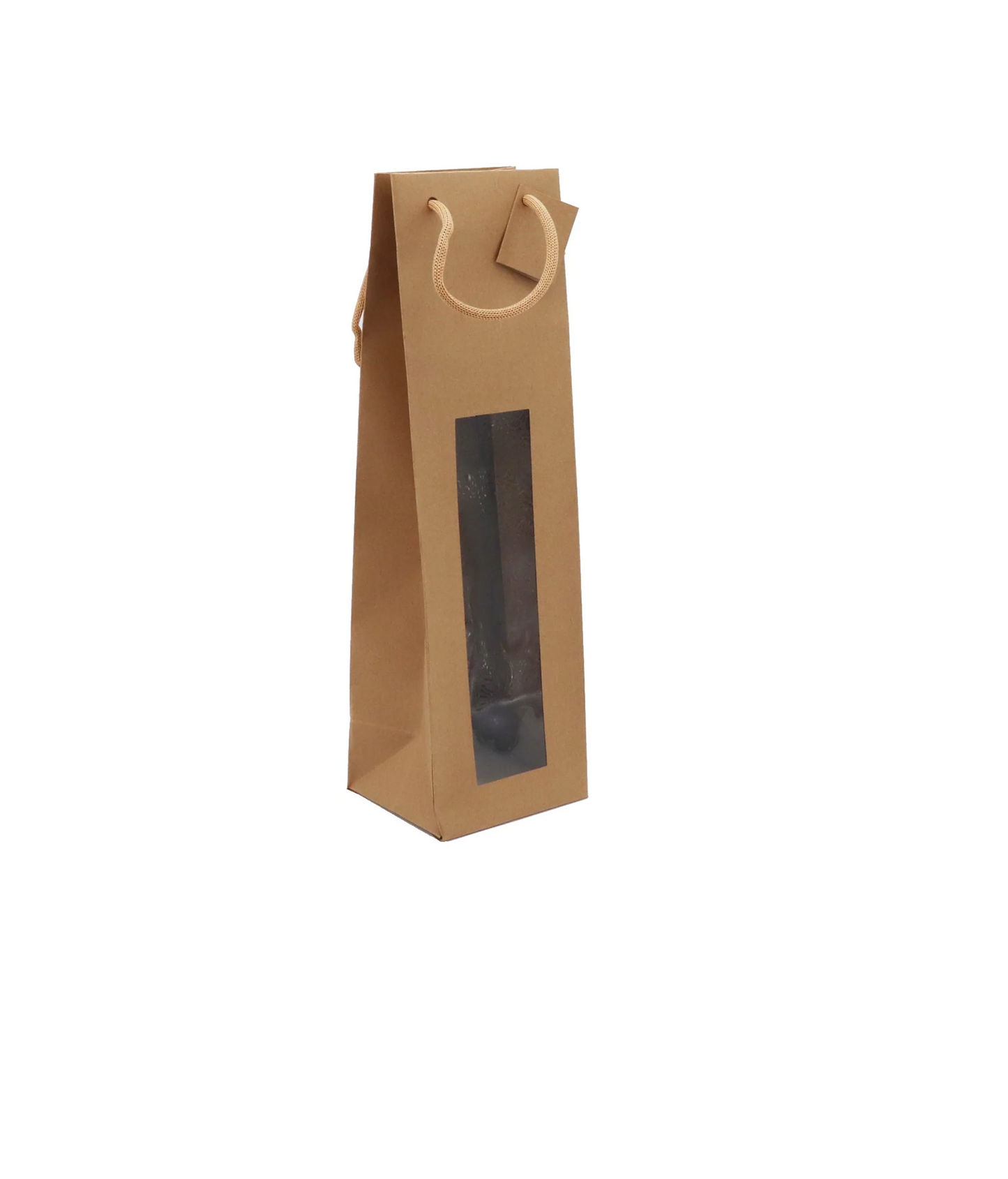 SACS LUXE BOUTEILLE AVEC FENETRE