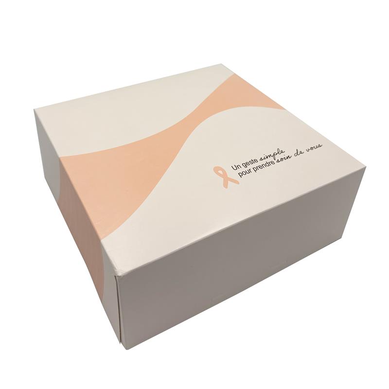 KIT BOITES PATISSIERES - HAUTEUR 8 CM - COLLECTION OCTOBRE ROSE