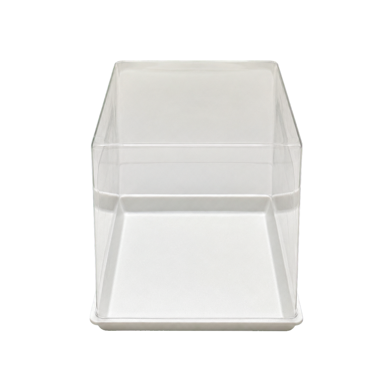 ASSIETTE BLANCHE EN CANNE A SUCRE POUR BOITE A TROMPE L'OEIL