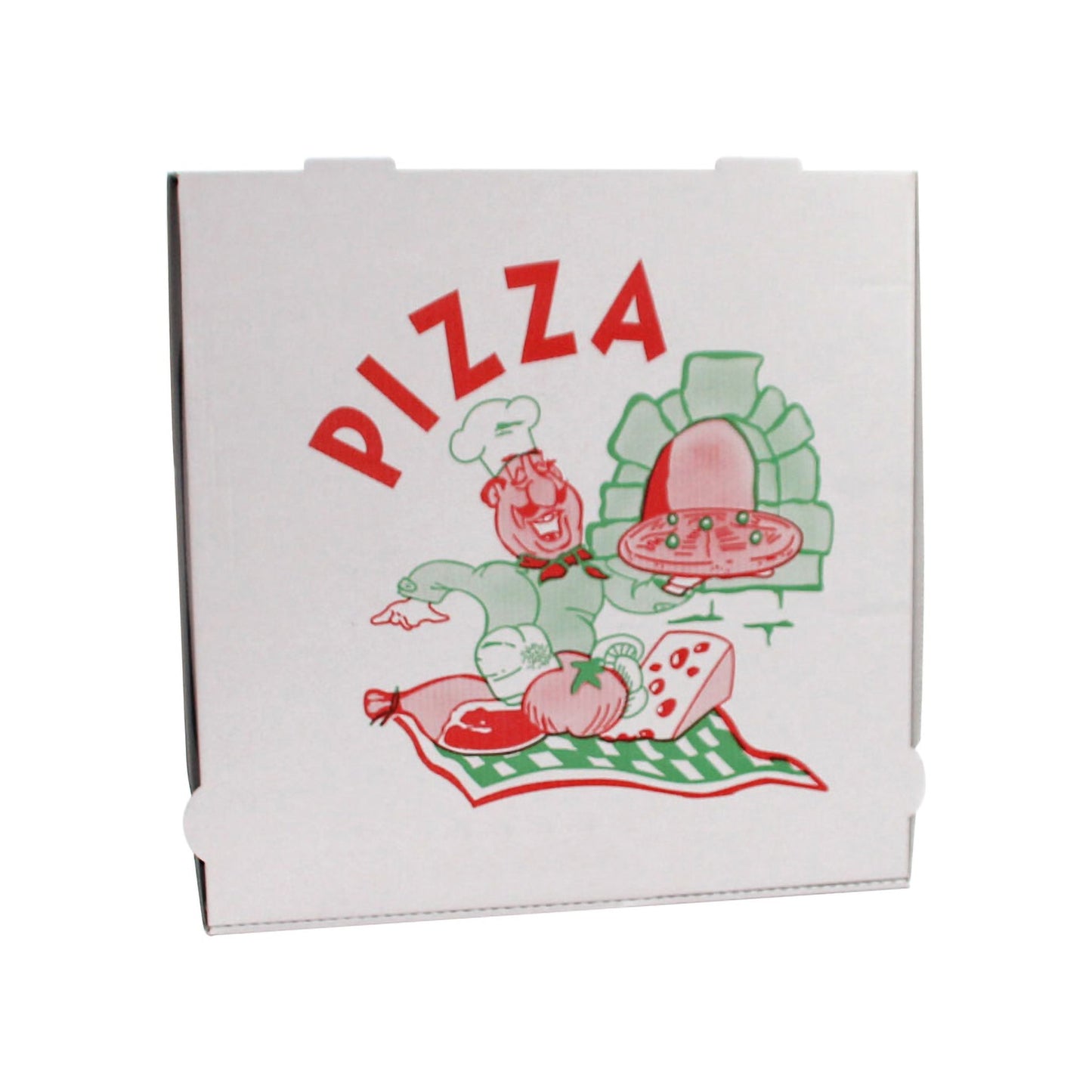 BOITE PIZZA PASSE PARTOUT - BLANC