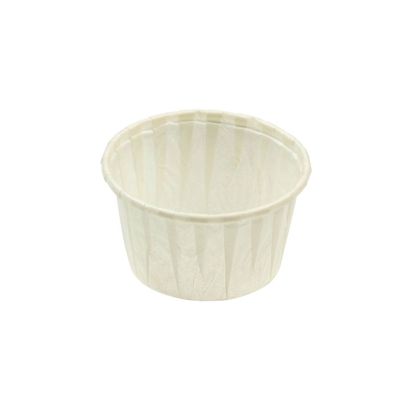 CAISSETTES CUISINES RONDES - BLANC - 54X40 MM - 10 CL