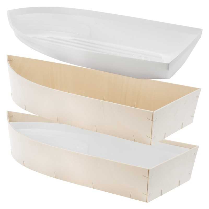 COQUE POUR BARQUE-PLATEAU EN BOIS