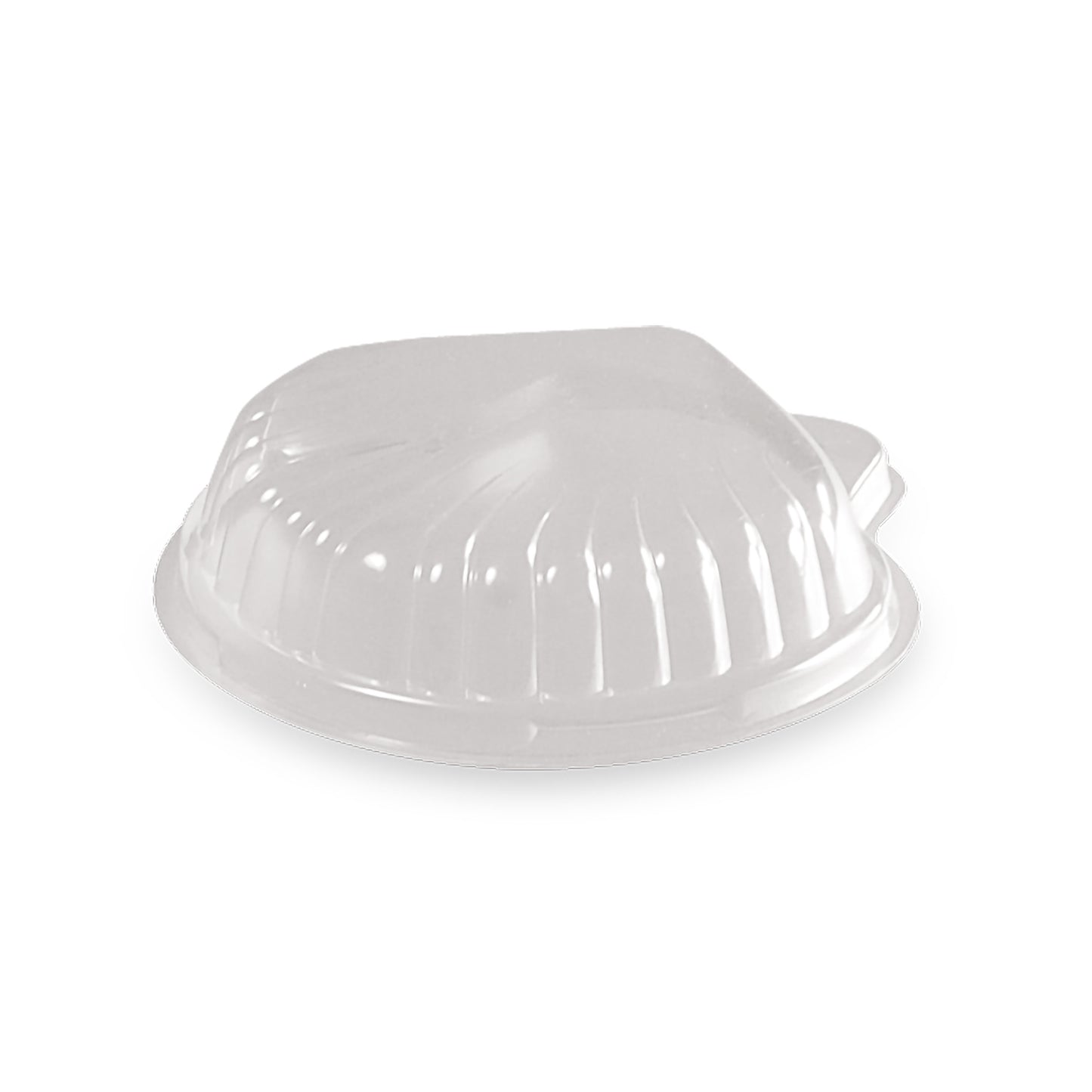 COUVERCLE POUR COQUILLE SAINT JACQUES EN PLASTIQUE BLANCHE