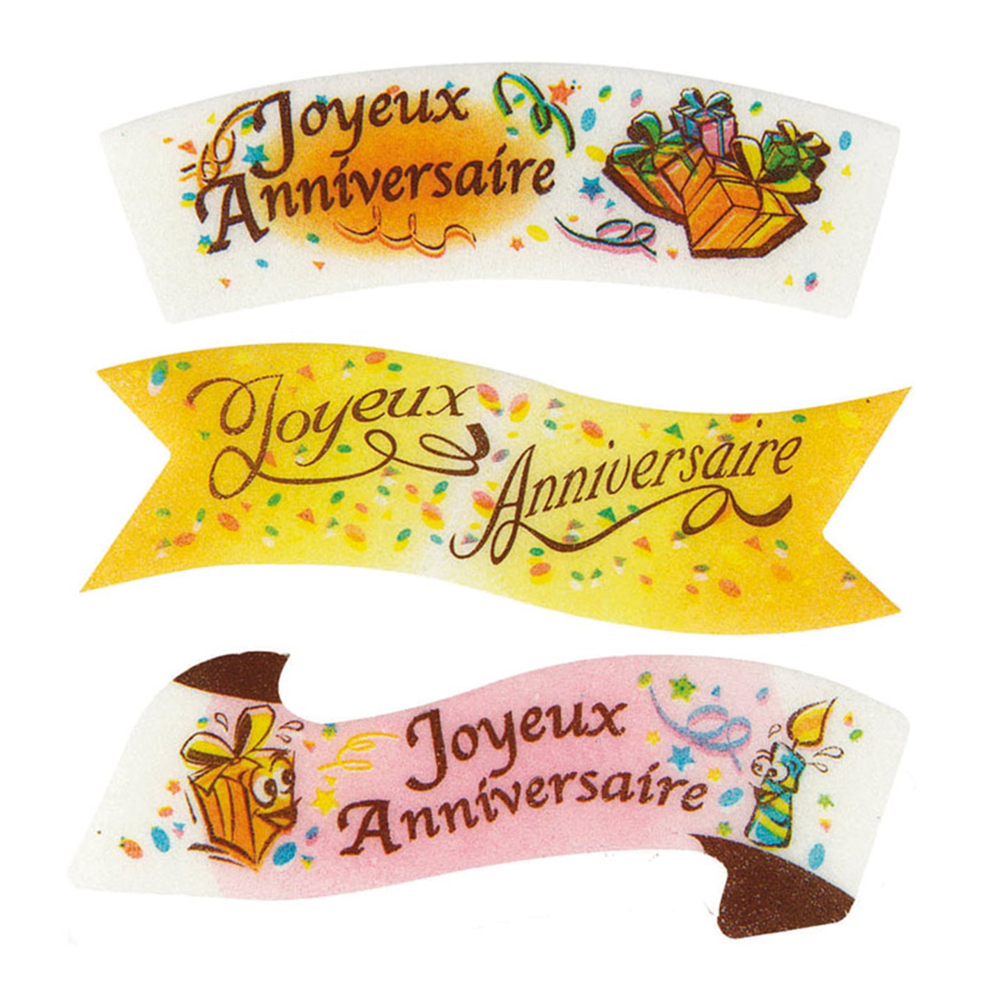 AZYMES JOYEUX ANNIVERSAIRE