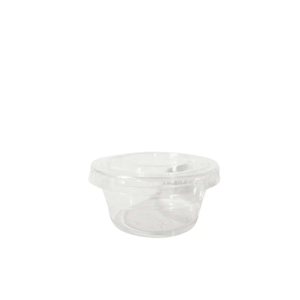 COMBO POTS A SAUCE + COUVERCLE EN PET