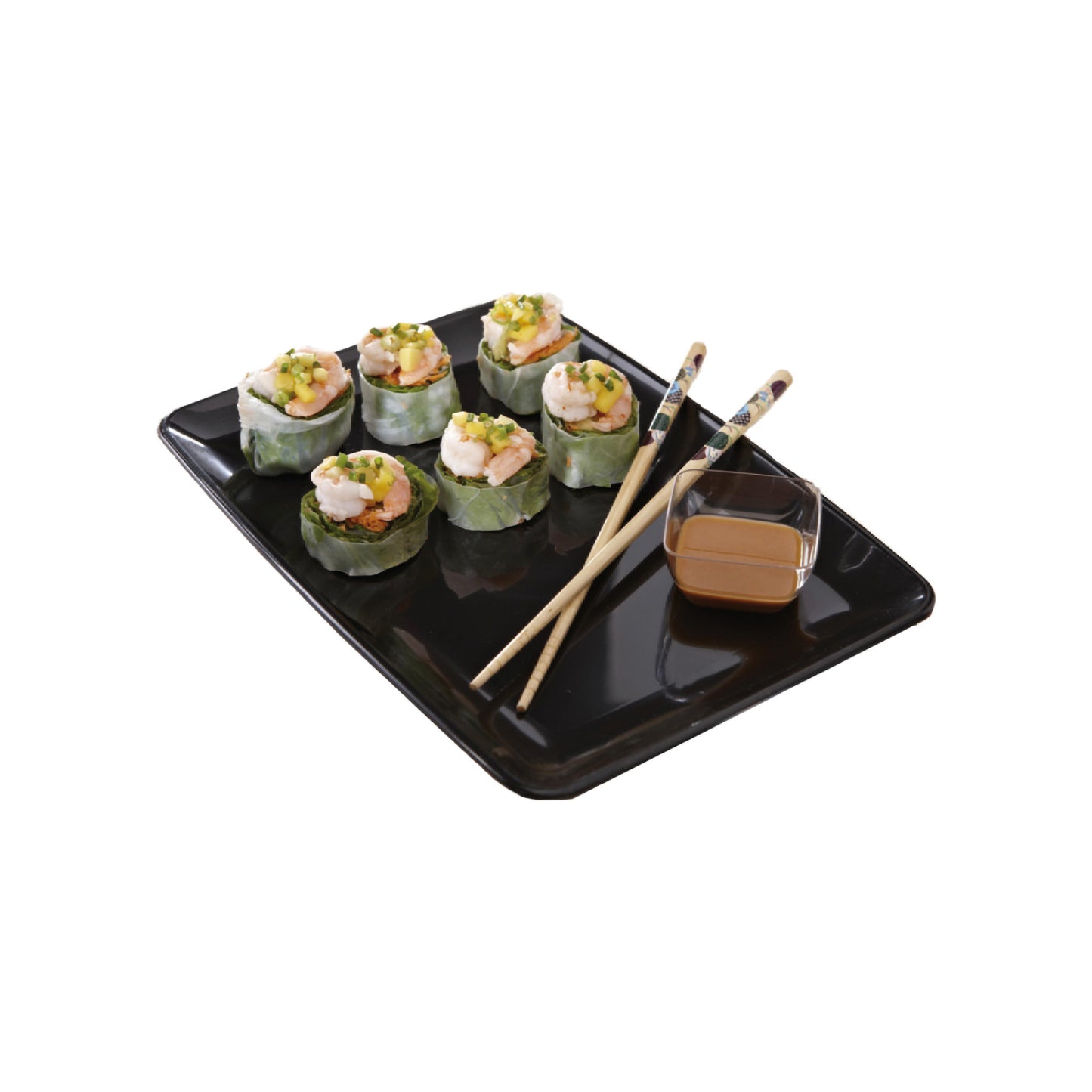 PLAT DE PRESENTATION NOIR