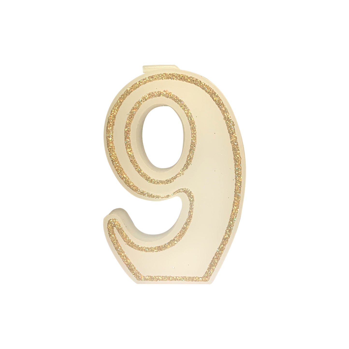 BOUGIE EN FORME DE CHIFFRE