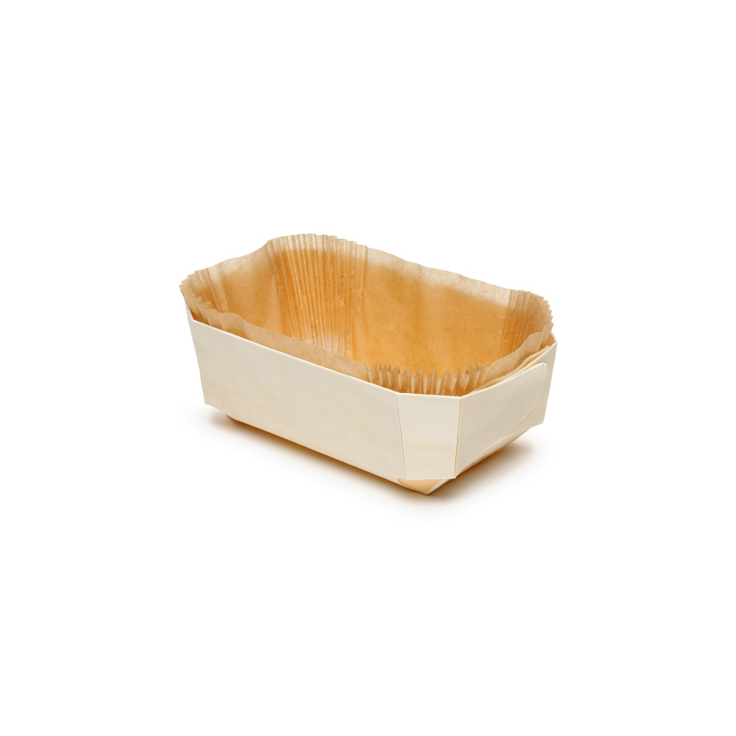 CAISSETTES PLISSEES BARQUETTES BOIS