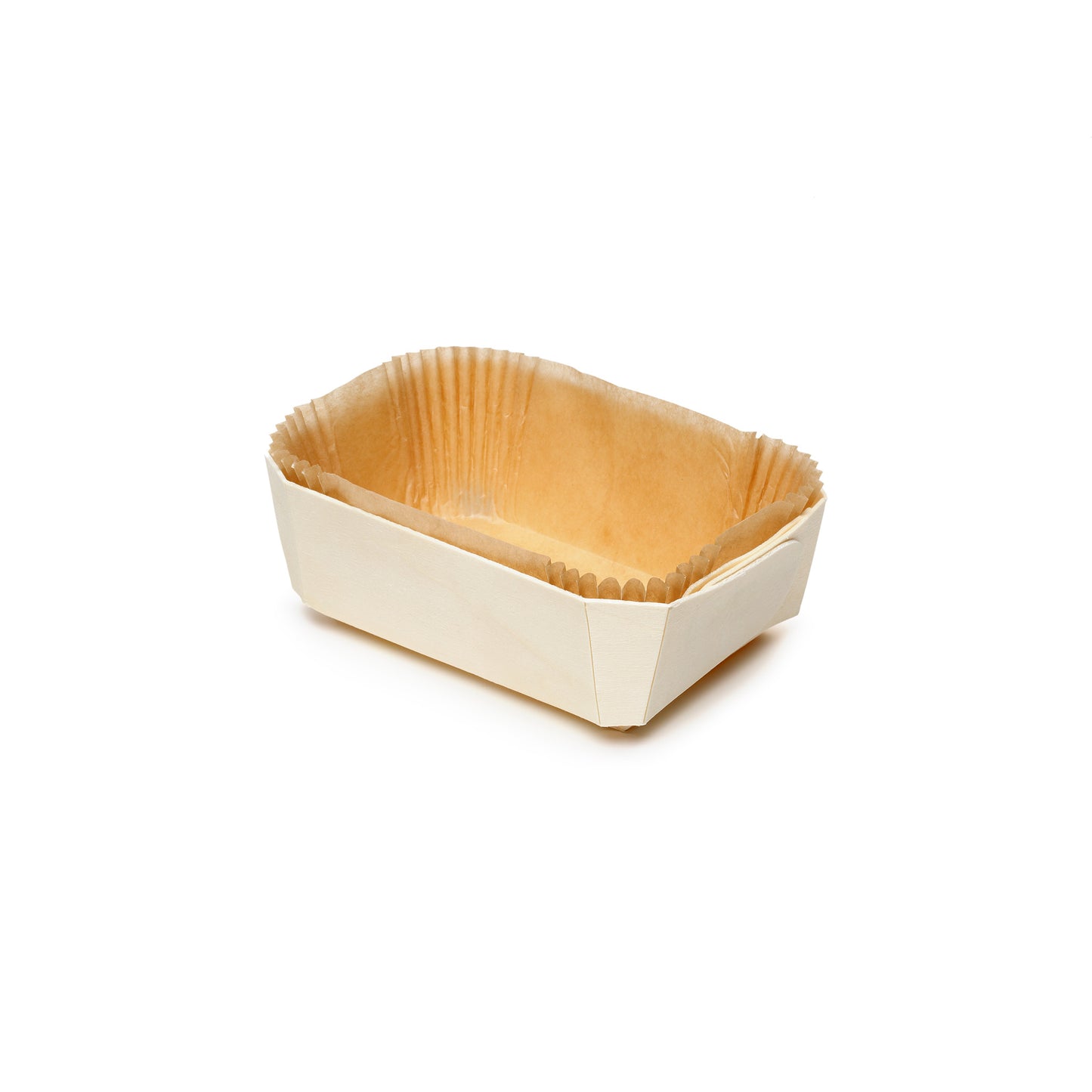 CAISSETTES PLISSEES BARQUETTES BOIS