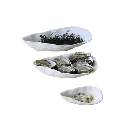 CERAMIQUE MINERALE  "HUITRE"