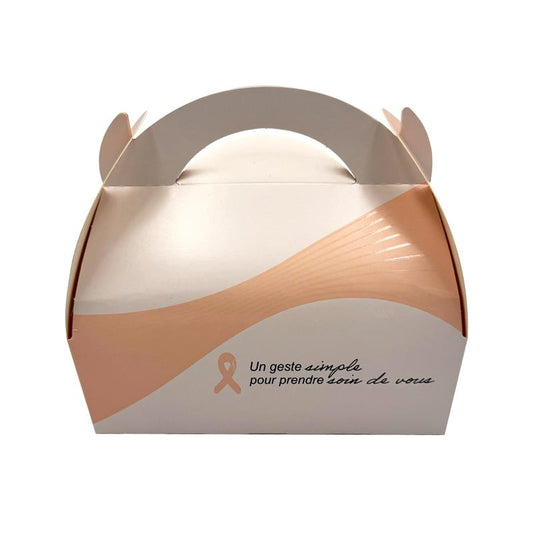 KIT BOITES POIGNEES - COLLECTION OCTOBRE ROSE
