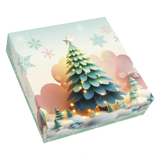 KIT BOITES PATISSIERES - HAUTEUR 5 CM - COLLECTION HIVER