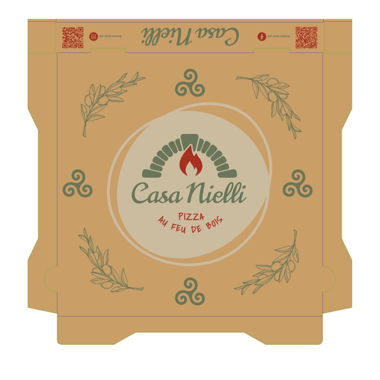 BOITES PIZZA31X31X3.5 PERSO CASA NIELLI