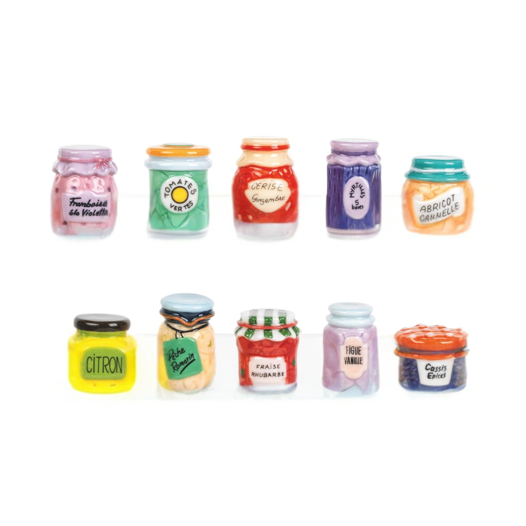 FEVES - LES POTS DE CONFITURE