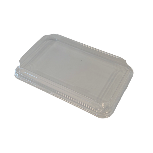 COUVERCLE PET POUR BARQUETTE CARTON POUR SUSHI