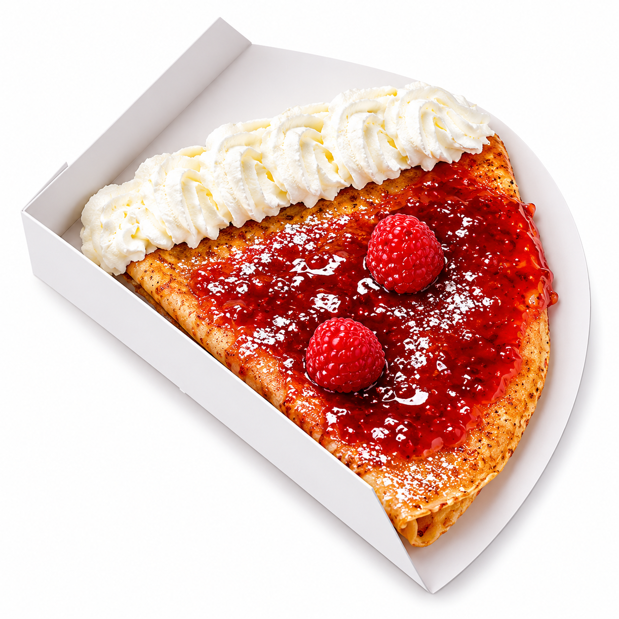 PELLE A CREPE BLANCHE - 17x17x2,5 CM