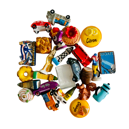 LOT DE 25 FEVES - MODELES ALEATOIRES