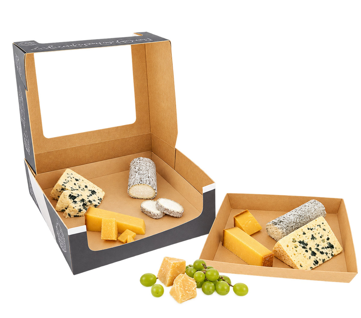 BOITE FROMAGE ET PLATEAU KRAFT