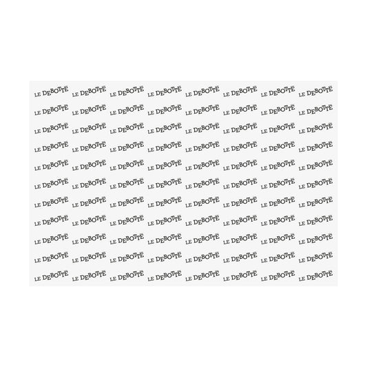 MOUSSELINE BLANCHE 40X60 / 20X30 PERSO LE DEBOTTE
