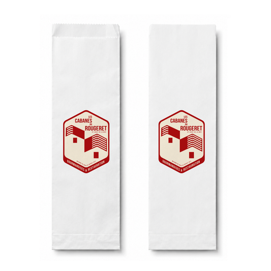 SACS BAGUETTE  11+5X37 PERSO STK LA CABANE DU ROUGERET