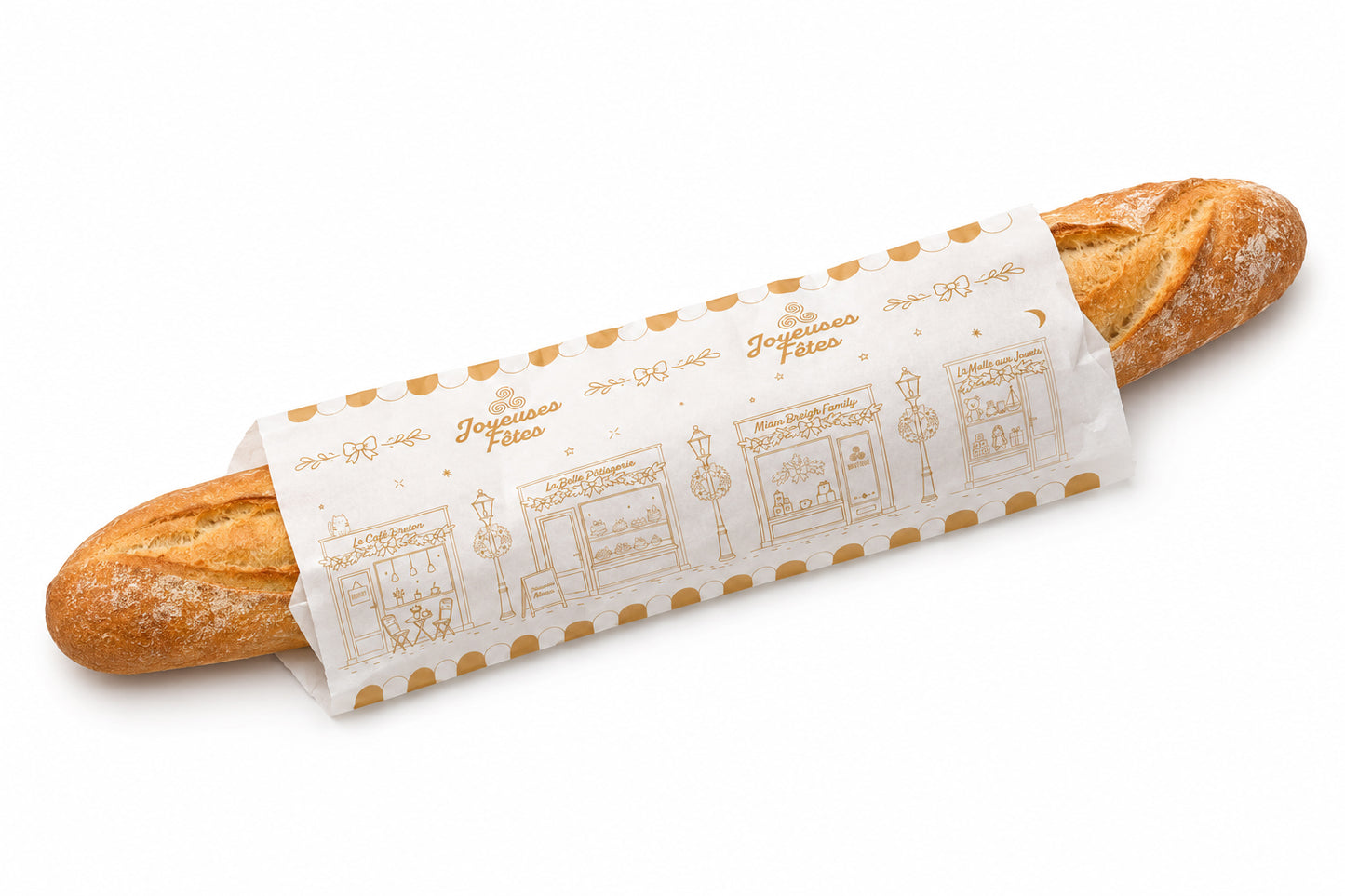 PAPIER MOUSSELINE 30GR "JOYEUSES FETES"