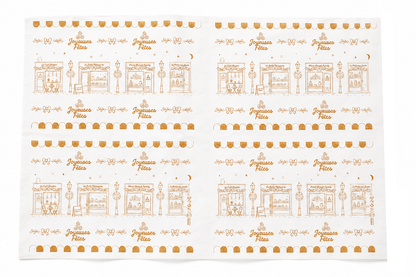 PAPIER MOUSSELINE 30GR "JOYEUSES FETES"
