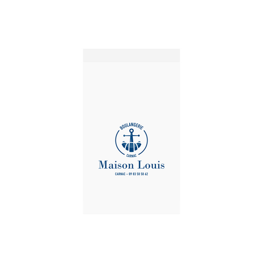 SACS CROISSANTS 103 14+6x22 PERSO MAISON LOUIS