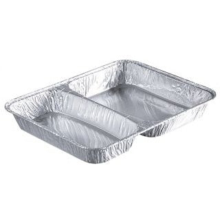 PLAT ALUMINIUM AVEC COMPARTIMENTS - OPERCULABLE