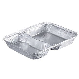 PLAT ALUMINIUM AVEC COMPARTIMENTS - OPERCULABLE