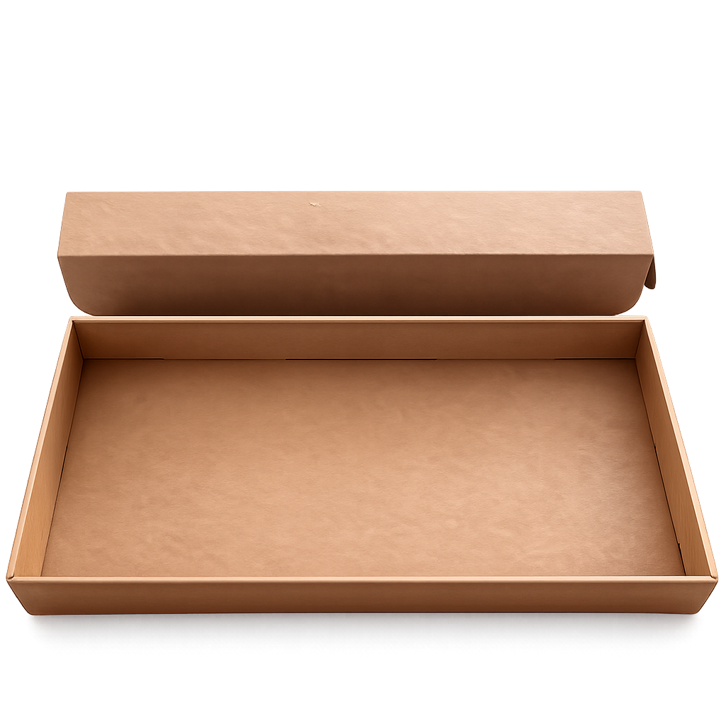 PLATEAU REPAS EN CARTON AVEC COUVERCLE