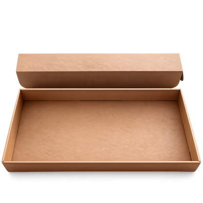 PLATEAU REPAS EN CARTON AVEC COUVERCLE