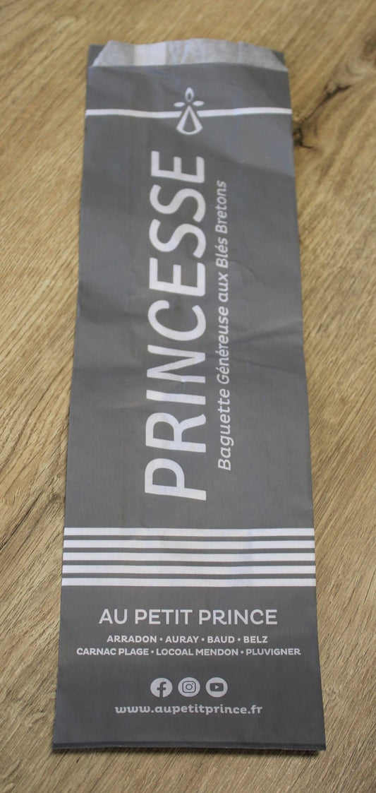 SACS BAGUETTE PRINCESSE 11+5X37 PERSO AU PETIT PRINCE