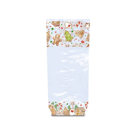 SACS CELLO FOND CARTON - SPECIAL NOEL- MODELE "PETITS BISCUITS"