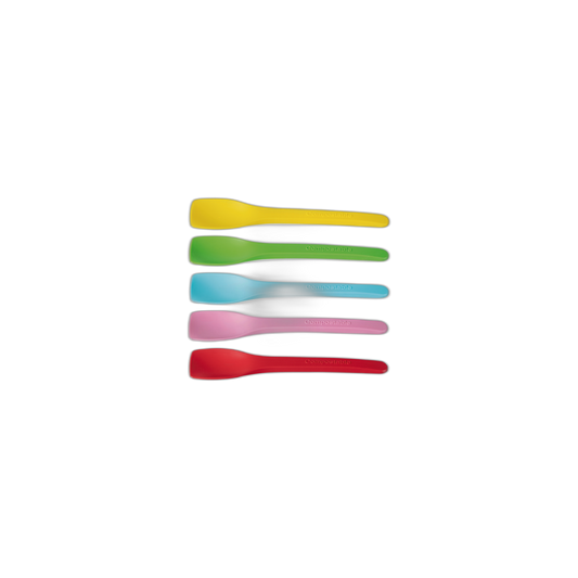 CUILLERE A GLACE EN CPLA - MIX 5 COULEURS