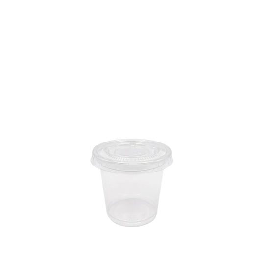 COMBO POTS A SAUCE + COUVERCLE EN PET
